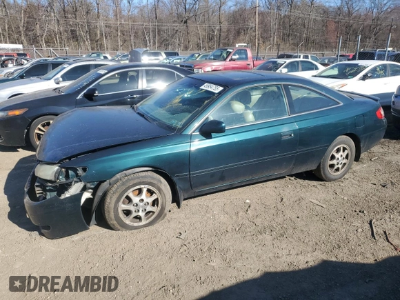2002 Toyota Solara SE with VIN 2T1CE22PX2C001928, listed as a Copart auction lot 49954755 with 216,168 mi miles and Salvage Title. Bid and sale history available at carsss.com. Image 1.