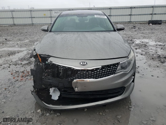 2016 Kia Optima EX with VIN 5XXGU4L37GG046532, listed as a Copart auction lot 42450555 with 156,368 mi miles and Salvage Title. Bid and sale history available at carsss.com. Image 5.