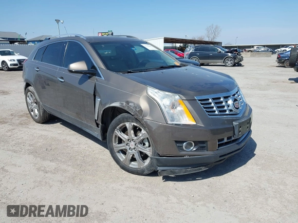 2015 Cadillac SRX Performance Collection with VIN 3GYFNCE31FS598109, listed as a IAAI auction lot 41788267 with 172,488 mi miles and . Bid and sale history available at DreamBid. Image 1.