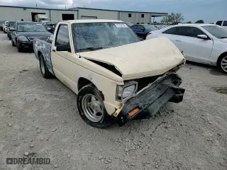 1990 Chevrolet S/T Pickup with VIN 1GCCS14E7L2150795, listed as a Copart auction lot 71732124 with NaN miles and Salvage Title. Bid and sale history available at carsss.com. Image 11.