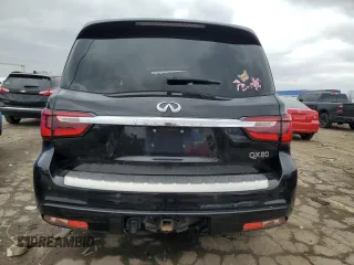 2019 Infiniti QX80 LUXE with VIN JN8AZ2NE5K9234907, listed as a Copart auction lot 50197445 with Not Provided miles and Clean Title. Bid and sale history available at carsss.com. Image 6.