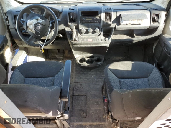 2016 Ram ProMaster Cargo with VIN 3C6TRVAG6GE116601, listed as a Copart auction lot 45022335 with Not Provided miles and Salvage Title. Bid and sale history available at DreamBid. Image 8.