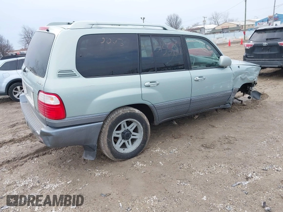 2004 Lexus LX 470 z VIN JTJHT00W143546192, wystawiony jako IAAI lot #41673810 z przebiegiem 232 196 mil mil oraz . Historia ofert i sprzedaży dostępna na DreamBid. Obrazek 4.