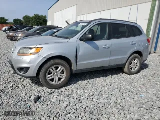 2010 Hyundai Santa Fe GLS with VIN 5NMSG3AB4AH397798, listed as a Copart auction lot 53347275 with 197,611 mi miles and Salvage Title. Bid and sale history available at carsss.com. Image 1.