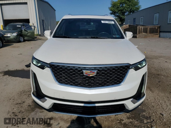 2021 Cadillac XT6 Premium Luxury with VIN 1GYKPDRS2MZ159016, listed as a Copart auction lot 72213804 with 45,190 mi miles and Salvage Title. Bid and sale history available at carsss.com. Image 5.