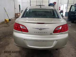 2010 Chrysler Sebring Limited with VIN 1C3CC5FD1AN190847, listed as a Copart auction lot 51219675 with 144,025 mi miles and Salvage title. Bid and sale history available at DreamBid. Image 6.