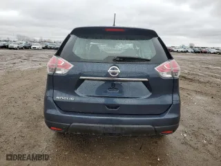 2015 Nissan Rogue S with VIN 5N1AT2MT8FC761681, listed as a Copart auction lot 47446295 with 103,946 mi miles and Salvage Title. Bid and sale history available at carsss.com. Image 6.