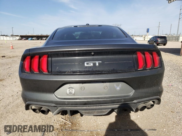 2018 Ford Mustang GT with VIN 1FA6P8CF4J5117059, listed as a Copart auction lot 47885615 with 57,590 mi miles and Clean Title. Bid and sale history available at DreamBid. Image 6.