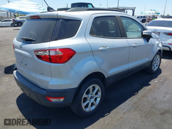 2018 Ford EcoSport SE with VIN MAJ3P1TEXJC222623, listed as a IAAI auction lot 42510785 with 31,885 mi miles and . Bid and sale history available at DreamBid. Image 4.