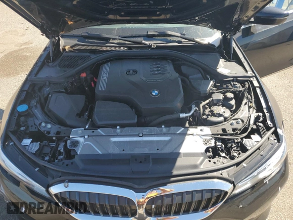 2021 BMW 3 Series 330i xDrive with VIN 3MW5R7J04M8C11505, listed as a Copart auction lot 48050853 with 31,608 mi miles and . Bid and sale history available at DreamBid. Image 11.