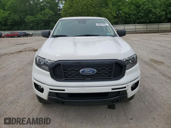 2020 Ford Ranger XL with VIN 1FTER4FH3LLA57621, listed as a Copart auction lot 60881405 with 105,755 mi miles and Salvage title. Bid and sale history available at DreamBid. Image 5.
