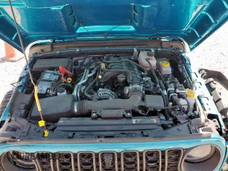 2024 Jeep Wrangler Rubicon X with VIN 1C4RJXFG1RW180410, listed as a Copart auction lot 58039785 with 3,381 mi miles and Salvage title. Bid and sale history available at DreamBid. Image 12.