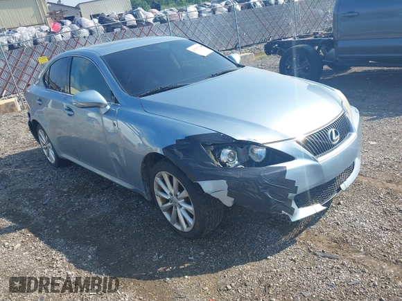 2010 Lexus IS 250 with VIN JTHCF5C23A5038654, listed as a IAAI auction lot 42597794 with 247,483 mi miles and . Bid and sale history available at DreamBid. Image 1.