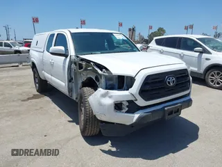 2017 Toyota Tacoma SR with VIN 5TFRX5GN4HX093545, listed as a IAAI auction lot 42505789 with 128,832 mi miles and . Bid and sale history available at DreamBid. Image 1.