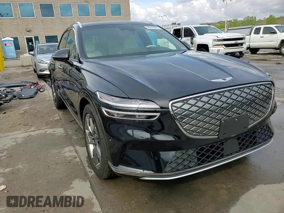 2024 Genesis GV70 Advanced with VIN 5NMMCET12RH003344, listed as a Copart auction lot 56329285 with 7,357 mi miles and Salvage title. Bid and sale history available at DreamBid. Image 15.