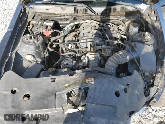 2010 Ford Mustang V6 with VIN 1ZVBP8AN9A5181890, listed as a Copart auction lot 55885715 with 160,456 mi miles and Salvage title. Bid and sale history available at DreamBid. Image 11.