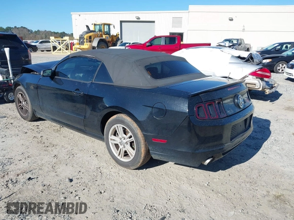 2014 Ford Mustang V6 with VIN 1ZVBP8EM2E5322709, listed as a IAAI auction lot 41732809 with 130,263 mi miles. Bid and sale history available at carsss.com. Image 3.