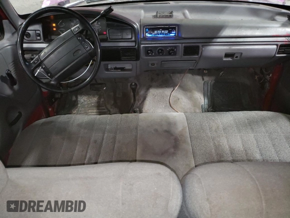 1995 Ford F-150 with VIN 1FTEX14N2SKA45154, listed as a Copart auction lot 48499504 with 211,832 mi miles and Non Repairable. Bid and sale history available at carsss.com. Image 8.