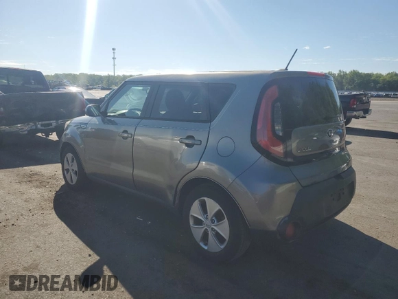 2015 Kia Soul with VIN KNDJN2A28F7129203, listed as a Copart auction lot 56022575 with 173,531 mi miles and Clean Title. Bid and sale history available at DreamBid. Image 2.