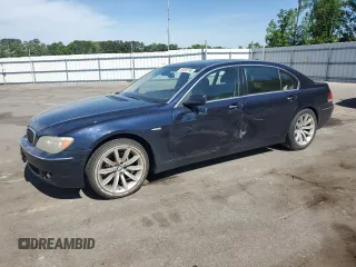 2008 BMW 7 Series 750Li z VIN WBAHN83598DT84968, wystawiony jako Copart lot #55589795 z przebiegiem 211 243 mil mil oraz Szkoda całkowita • Salvage title. Historia ofert i sprzedaży dostępna na DreamBid. Obrazek 1.