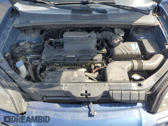 2008 Hyundai Tucson GLS with VIN KM8JM12B58U920493, listed as a Copart auction lot 49908505 with 202,954 mi miles and Salvage Title. Bid and sale history available at carsss.com. Image 13.