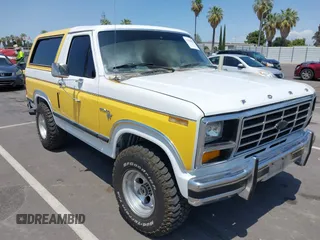 1981 Ford Bronco with VIN 1FMDU15GXBLA04667, listed as a IAAI auction lot 42564029 with 8,852 mi miles and . Bid and sale history available at DreamBid. Image 1.