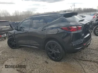 2021 Chevrolet Blazer RS z VIN 3GNKBERS5MS528692, wystawiony jako Copart lot #48806655 z przebiegiem 48 422 mil mil oraz Szkoda całkowita • Salvage title. Historia ofert i sprzedaży dostępna na DreamBid. Obrazek 2.