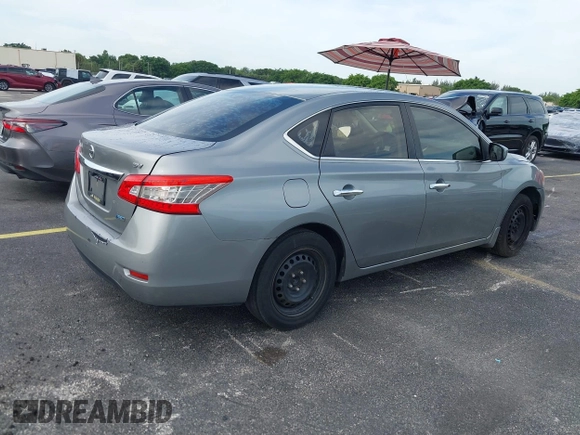 2013 Nissan Sentra SR z VIN 3N1AB7AP9DL720105, wystawiony jako IAAI lot #39970009 z przebiegiem 113 020 mil mil oraz . Historia ofert i sprzedaży dostępna na DreamBid. Obrazek 4.