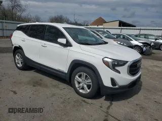 2019 GMC Terrain SLE with VIN 3GKALMEV6KL372086, listed as a Copart auction lot 50228815 with 66,085 mi miles and Salvage Title. Bid and sale history available at carsss.com. Image 4.