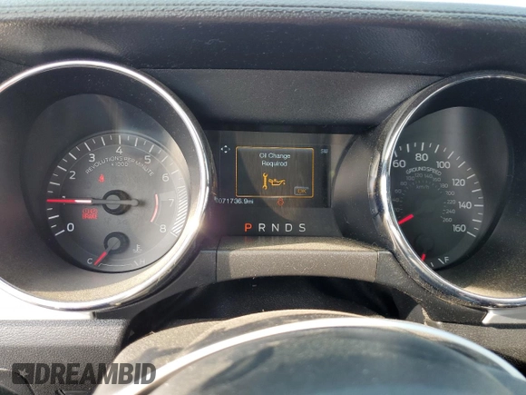 2017 Ford Mustang GT Premium with VIN 1FATP8FF4H5327203, listed as a Copart auction lot 83192564 with 71,736 mi miles and Salvage title. Bid and sale history available at DreamBid. Image 9.