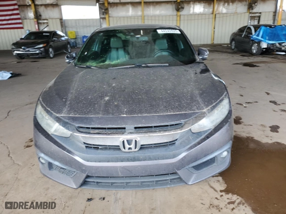 2016 Honda Civic Coupe Touring with VIN 2HGFC3B93GH351281, listed as a Copart auction lot 44242625 with 131,825 mi miles and Salvage Title. Bid and sale history available at carsss.com. Image 5.