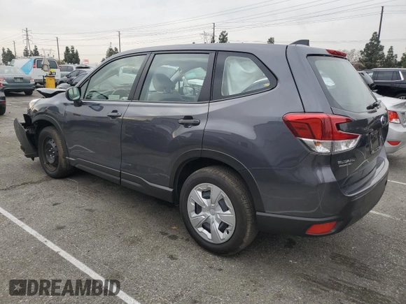 2024 Subaru Forester with VIN JF2SKAAC7RH477168, listed as a Copart auction lot 42753315 with 4,550 mi miles and Salvage title. Bid and sale history available at DreamBid. Image 2.