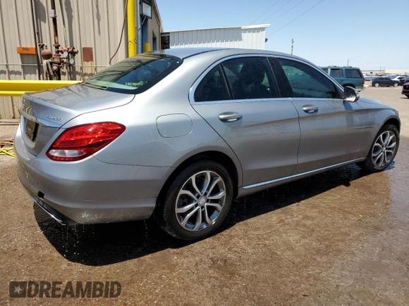 2015 Mercedes-Benz C 300 Luxury with VIN 55SWF4KB6FU014749, listed as a Copart auction lot 55673185 with 152,729 mi miles and Clean title. Bid and sale history available at DreamBid. Image 3.