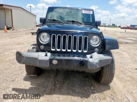 2016 Jeep Wrangler Unlimited Sahara with VIN 1C4HJWEG9GL103631, listed as a Copart auction lot 60530885 with 232,683 mi miles and Salvage title. Bid and sale history available at DreamBid. Image 5.