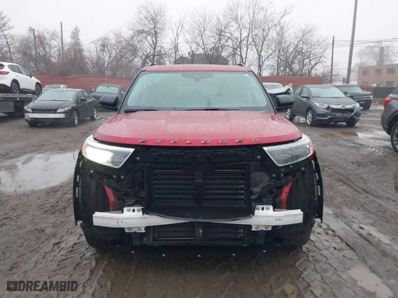 2023 Ford Explorer XLT with VIN 1FMSK8DHXPGA13286, listed as a IAAI auction lot 41432483 with 41,102 mi miles. Bid and sale history available at carsss.com. Image 13.