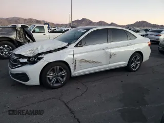 2023 Volkswagen Jetta SE with VIN 3VW7M7BU3PM013146, listed as a Copart auction lot 88452895 with 47,887 mi miles and Salvage title. Bid and sale history available at DreamBid. Image 1.