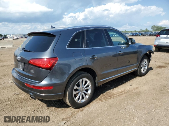 2016 Audi Q5 Premium with VIN WA1C2AFP7GA064102, listed as a Copart auction lot 61835145 with 79,962 mi miles and Salvage title. Bid and sale history available at DreamBid. Image 3.