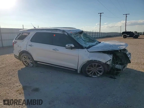 2018 Ford Explorer Limited z VIN 1FM5K7F83JGC70270, wystawiony jako Copart lot #59527435 z przebiegiem 92 104 mil mil oraz Nie do naprawy • Non repairable. Historia ofert i sprzedaży dostępna na DreamBid. Obrazek 15.
