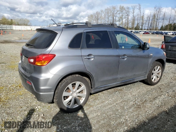 2012 Mitsubishi Outlander SE with VIN JA4AR4AU8CZ005573, listed as a Copart auction lot 51875805 with 124,038 mi miles and Clean title. Bid and sale history available at DreamBid. Image 3.