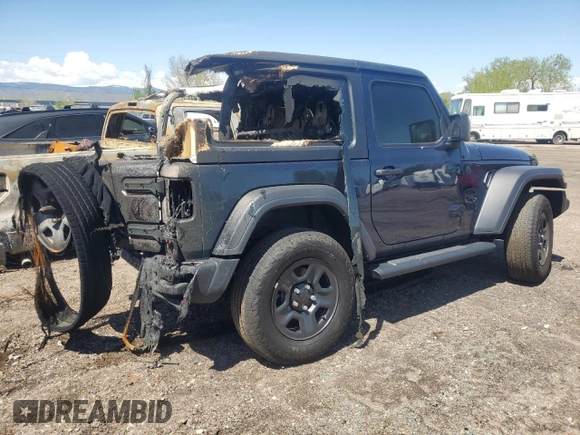 2025 Jeep Wrangler Sport S z VIN 1C4PJXAN2SW532381, wystawiony jako Copart lot #56226185 z przebiegiem Nie podano mil oraz Nie do naprawy • Non repairable. Historia ofert i sprzedaży dostępna na DreamBid. Obrazek 3.
