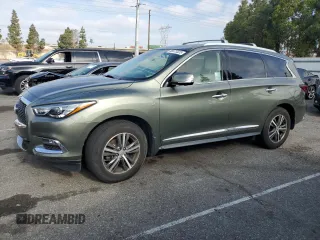 2017 Infiniti QX60 with VIN 5N1DL0MM6HC515158, listed as a Copart auction lot 56573325 with 107,132 mi miles and Clean Title. Bid and sale history available at DreamBid. Image 1.