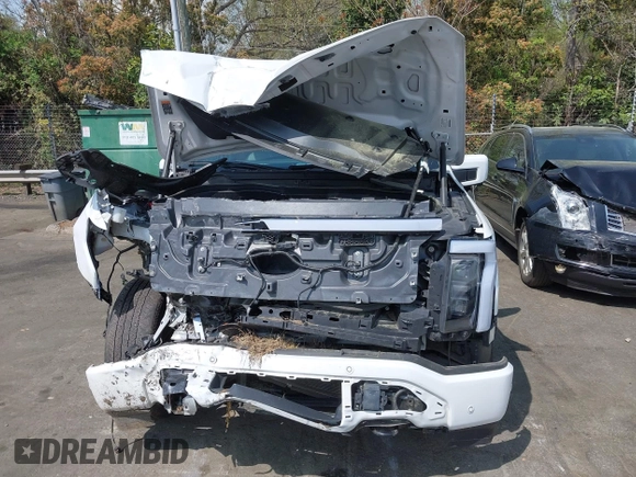 2023 Ford F-150 Lightning Pro z VIN 1FTVW1EV1PWG17610, wystawiony jako IAAI lot #41929636 z przebiegiem 44 428 mil mil oraz . Historia ofert i sprzedaży dostępna na DreamBid. Obrazek 13.
