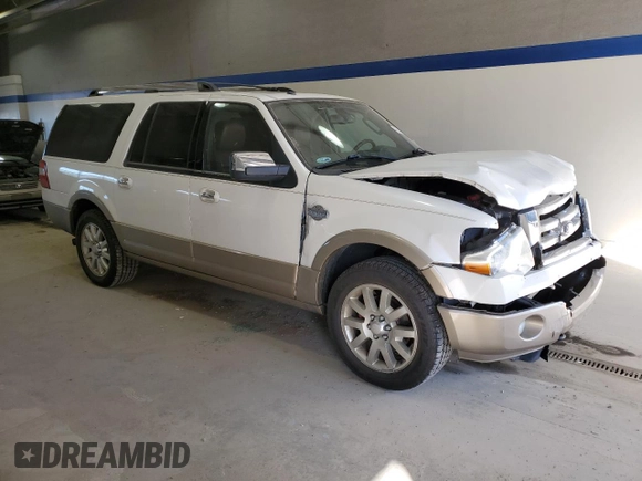 2013 Ford Expedition EL XLT with VIN 1FMJK1J58DEF48959, listed as a Copart auction lot 42922655 with 220,526 mi miles and Salvage Title. Bid and sale history available at carsss.com. Image 4.