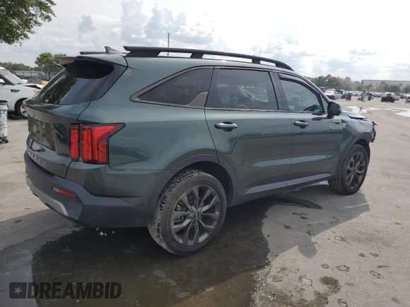 2022 Kia Sorento X-Line SX Prestige z VIN 5XYRKDLF6NG115230, wystawiony jako Copart lot #55872435 z przebiegiem 41 173 mil mil oraz Nie do naprawy • Non repairable. Historia ofert i sprzedaży dostępna na DreamBid. Obrazek 3.