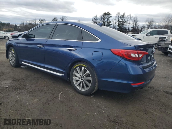 2016 Hyundai Sonata Sport with VIN 5NPE34AF8GH331381, listed as a Copart auction lot 48111485 with Not Provided miles and Salvage Title. Bid and sale history available at DreamBid. Image 2.
