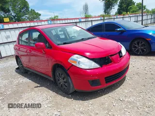 2007 Nissan Versa S with VIN 3N1BC13E67L455321, listed as a IAAI auction lot 42628875 with Not provided miles and . Bid and sale history available at DreamBid. Image 1.