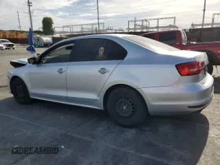 2015 Volkswagen Jetta S с VIN 3VW2K7AJ0FM339962, выставлен на аукционе Copart как лот 56393065 с пробегом 134 798 миль миль и Списание • Salvage title. История ставок и продаж доступна на DreamBid. Изображение 2.