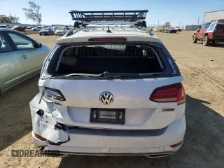 2019 Volkswagen Golf SportWagen S with VIN 3VW117AU3KM508682, listed as a Copart auction lot 48184285 with 49,271 mi miles and Salvage Title. Bid and sale history available at carsss.com. Image 6.