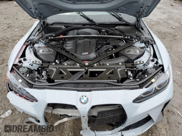 2023 BMW M3 Competition xDrive z VIN WBS43AY02PFP75791, wystawiony jako Copart lot #46810125 z przebiegiem Nie podano mil oraz Szkoda całkowita • Salvage title. Historia ofert i sprzedaży dostępna na DreamBid. Obrazek 12.