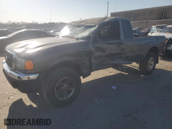 2005 Ford Ranger XL with VIN 1FTZR15E25PA11782, listed as a Copart auction lot 48238805 with Not provided miles and Salvage title. Bid and sale history available at DreamBid. Image 1.
